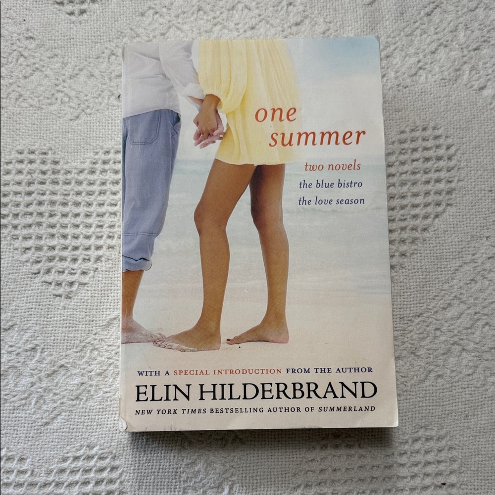 One Summer by Elin Hilderbrand Paperback Book